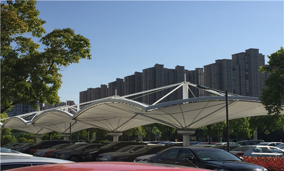 膜景觀車棚