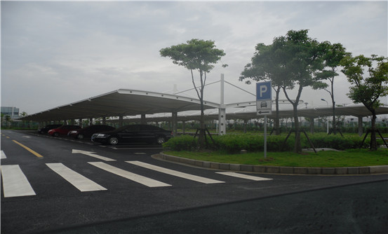 汽車棚膜結(jié)構(gòu)