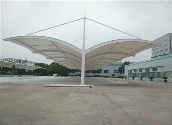 專業(yè)膜結構車棚_停車棚_汽車棚